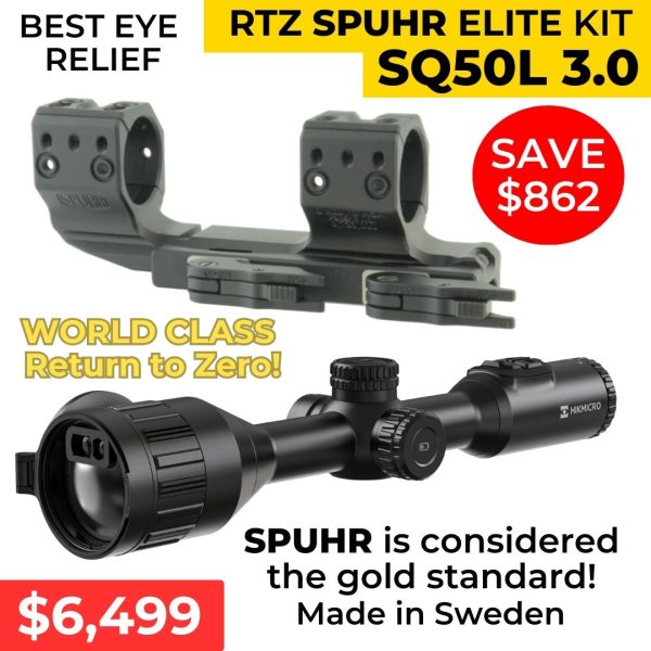 Hikmicro Stellar 3.0 SQ50L + SPUHR QD Mount