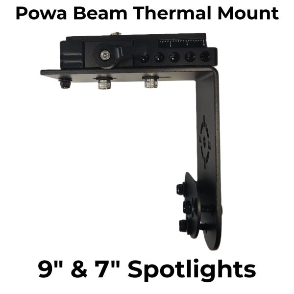 9" & 7" Powa Beam Thermal Mount - 12v 100w | 24v 250w | HID