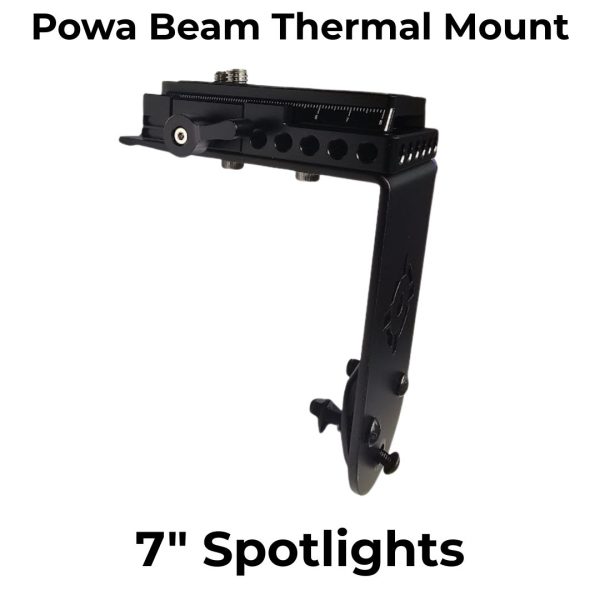 9" & 7" Powa Beam Thermal Mount - 12v 100w | 24v 250w | HID - Image 10