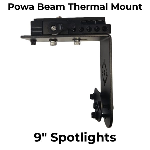 9" & 7" Powa Beam Thermal Mount - 12v 100w | 24v 250w | HID - Image 9