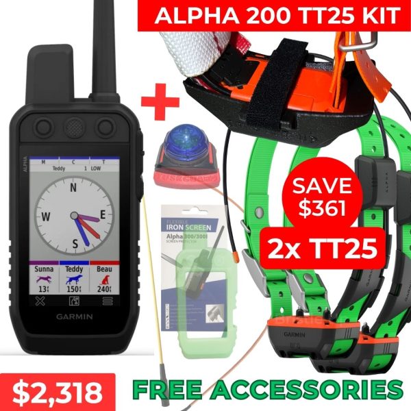 Garmin Alpha 200 - 2 x TT25 KIT