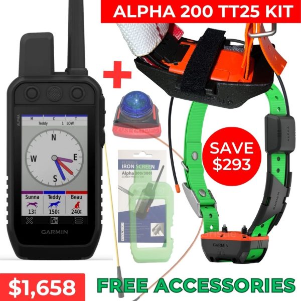 Garmin Alpha 200 - 1 x TT25 KIT