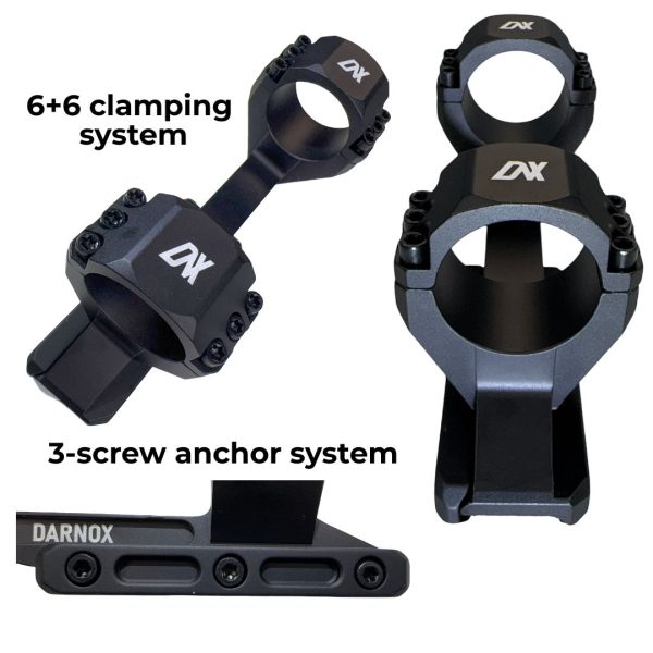 Alternative view of Darnox ObsidianOne Cantilever Picatinny Unimount