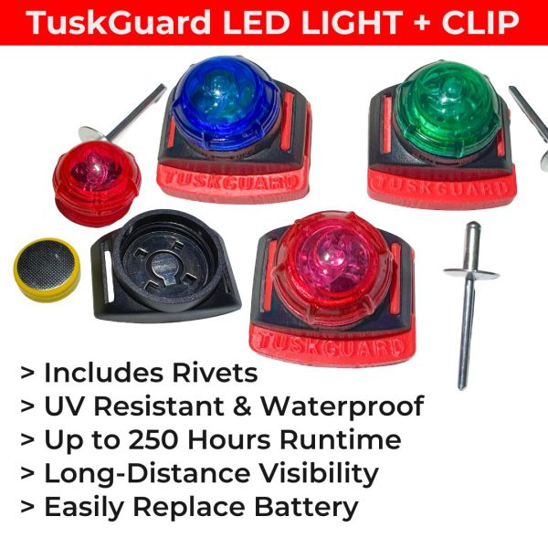Alternative view of LED Light Only for Hunting Dog - Tuskguard