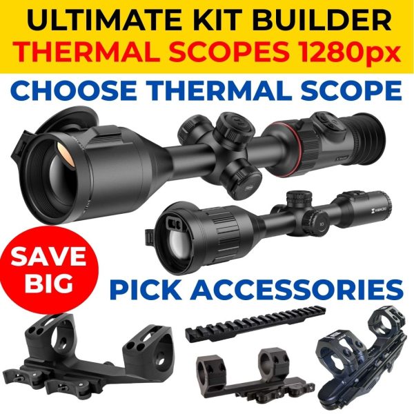 Nocpix Ace S60R | Hikmicro Stellar SX60L 3.0 | Ulitmate Kit Builder 1280px Thermal Scopes - Thermal Scope