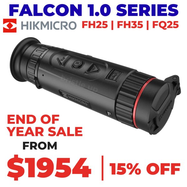 Hikmicro Falcon 1.0 - FH25 | FH35 | FQ25 - Thermal Monocular - END OF YEAR SALE