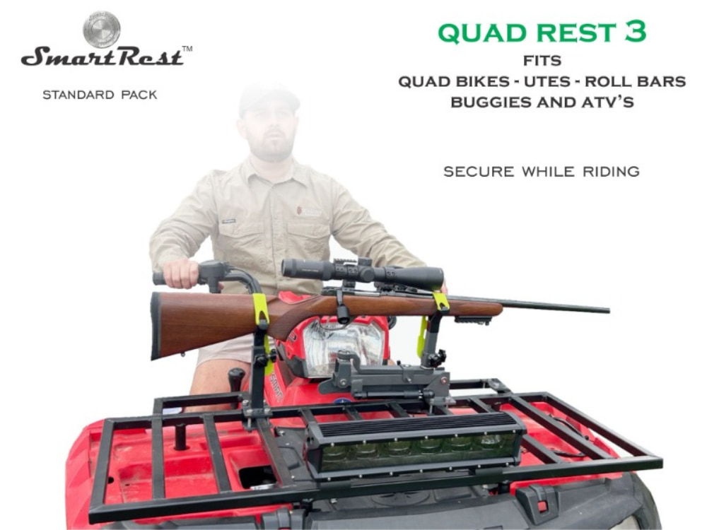 SmartRest Quad Rest 3 Cradle Pack Gun Rest and Gun Rack - SRQR3-CP - Image 3