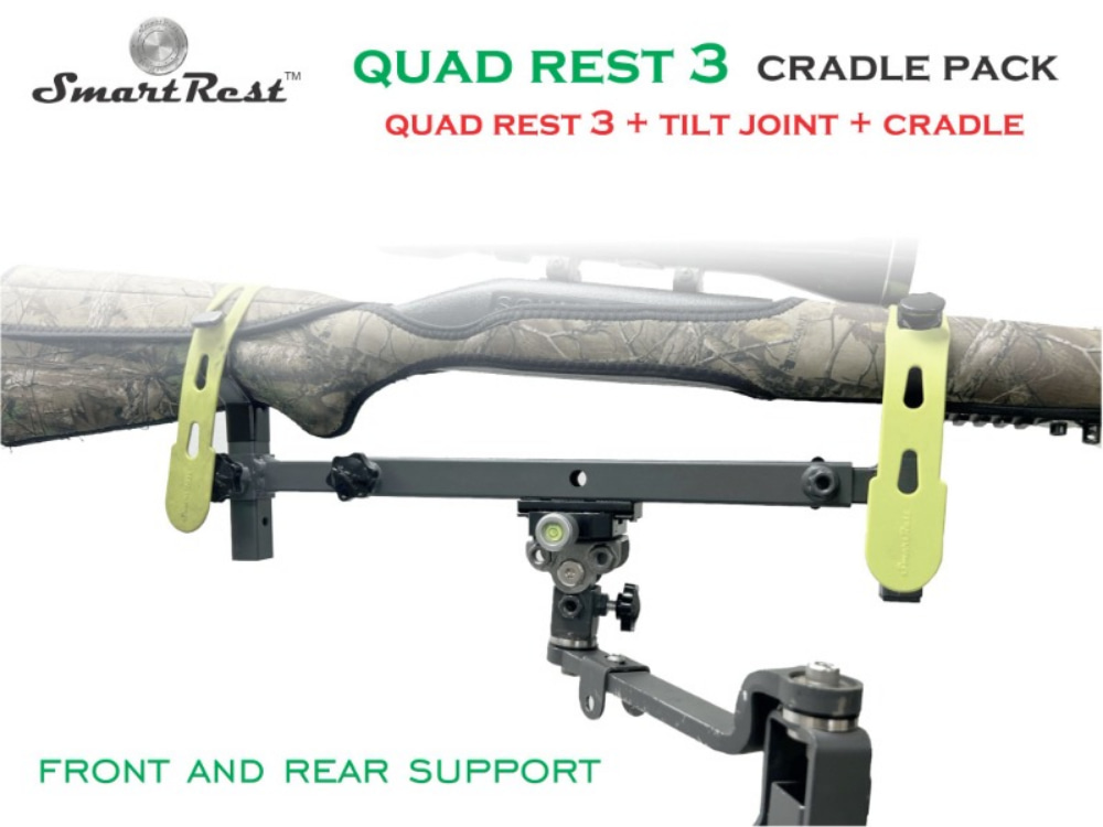 SmartRest Quad Rest 3 Cradle Pack Gun Rest and Gun Rack - SRQR3-CP - Image 10