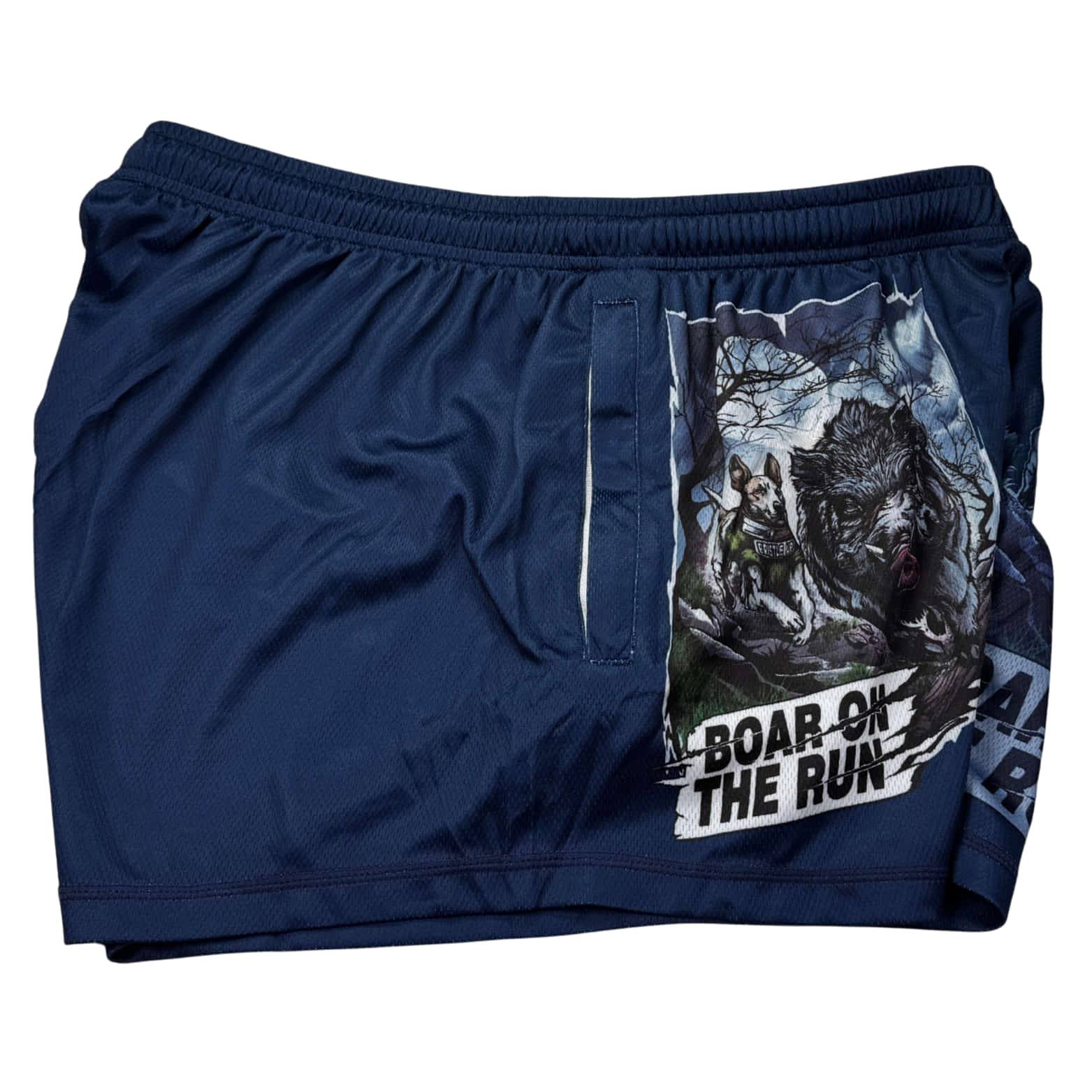 Boar on the run Footy Shorts – Kids & Adults #0015 - Image 6