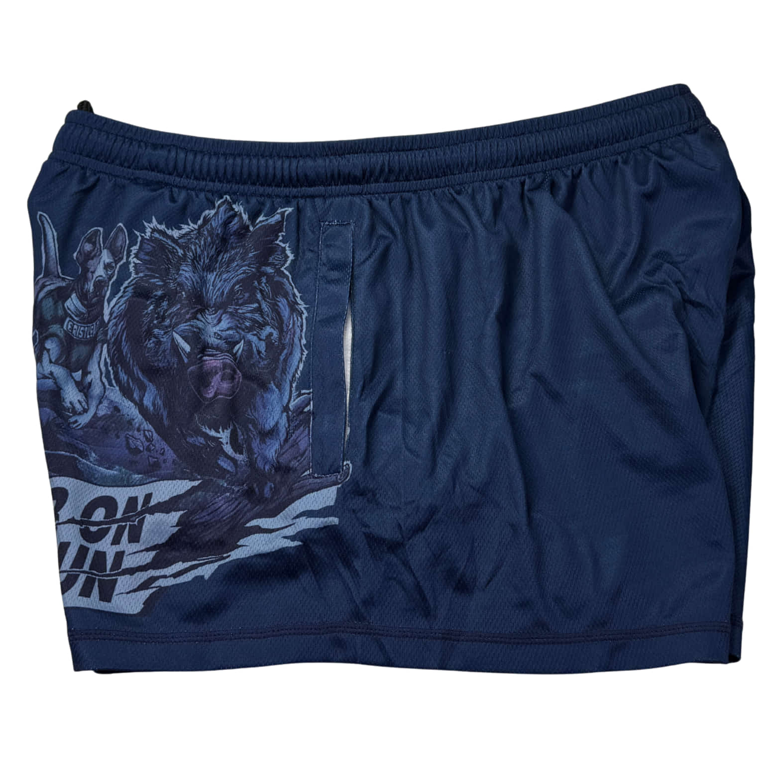 Boar on the run Footy Shorts – Kids & Adults #0015 - Image 7