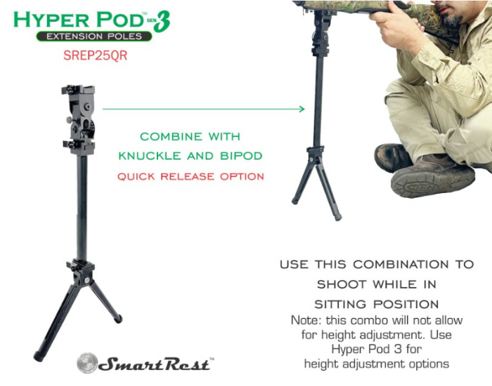 SmartRest Hyper Pod 3 Extension Poles - SREP - Image 14