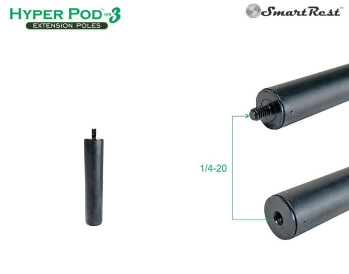 SmartRest Hyper Pod 3 Extension Poles - SREP - Image 4