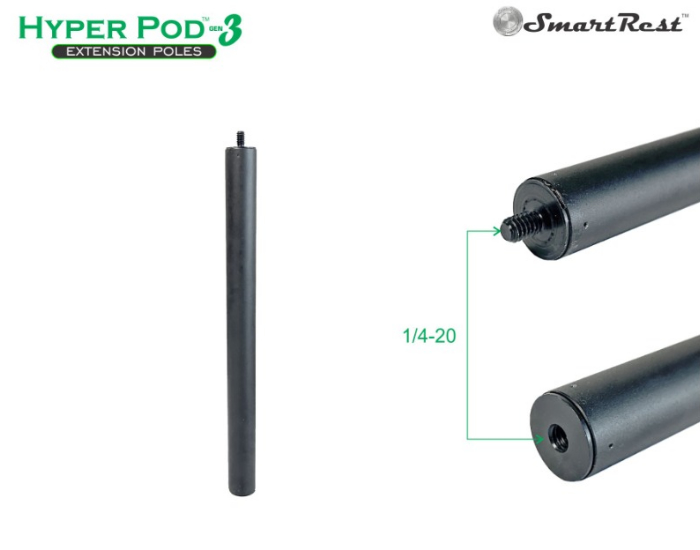 SmartRest Hyper Pod 3 Extension Poles - SREP - Image 6