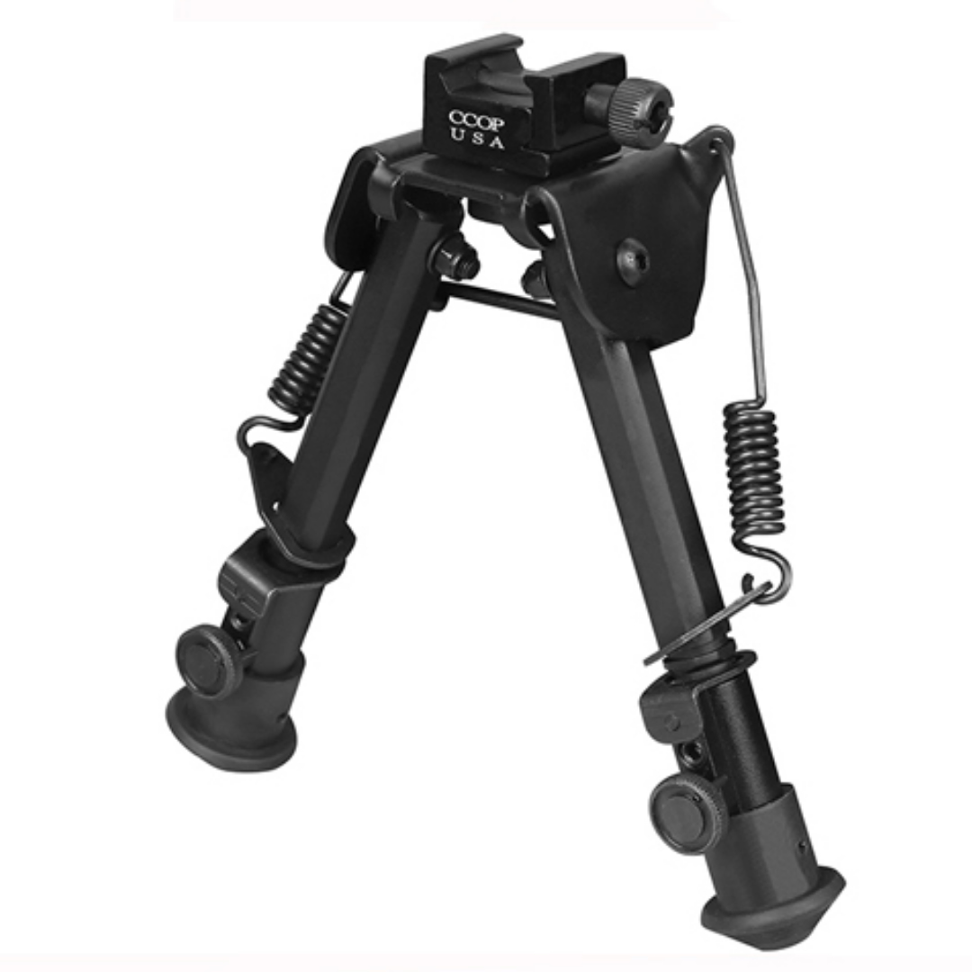 CCOP bipod 6-9" Inc Picatinny Attachment with Swivel Adaptor BP79S