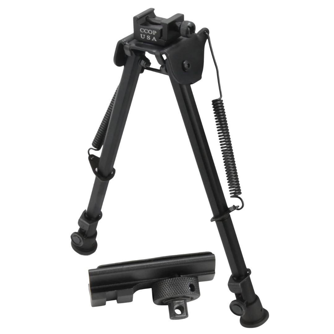 CCOP bipod 6-9" Inc Picatinny Attachment with Swivel Adaptor BP79S - Image 2