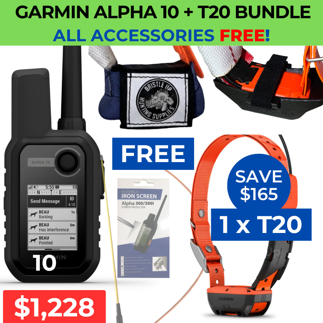 GARMIN Alpha 10 + T20 x 1 + Accessories Free