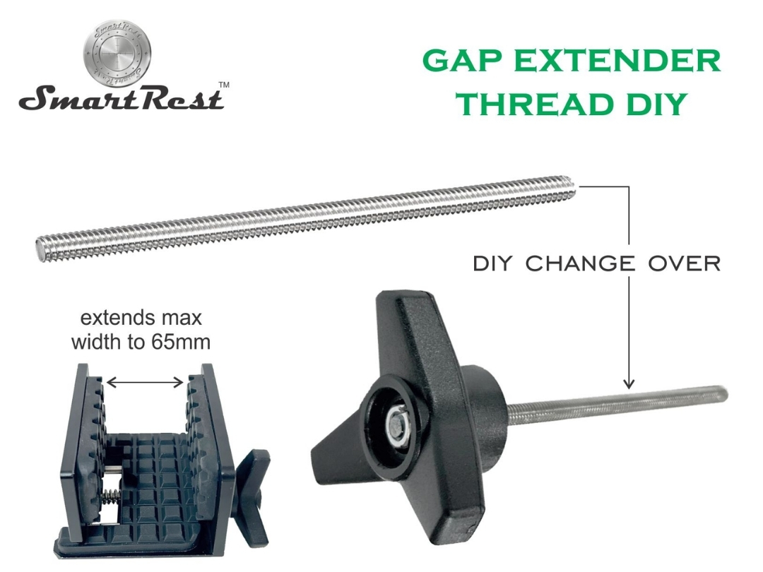 SmartRest Gap Extender Thread for Gun Clamp