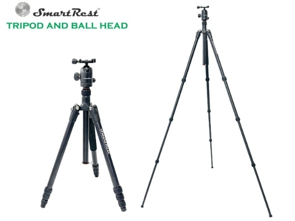SmartRest Tripod + Ball Head + GUN CLAMP - Image 8