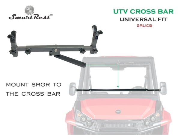 SmartRest UTV Universal Cross Bar Gun Rack - Image 5