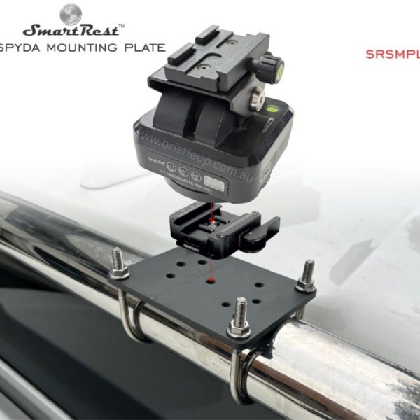 Alternative view of SpydaBot - Roll Bar Mounting Plate and U Bolt option