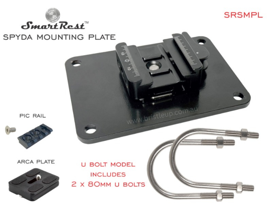 SpydaBot - Roll Bar Mounting Plate and U Bolt option - Image 3