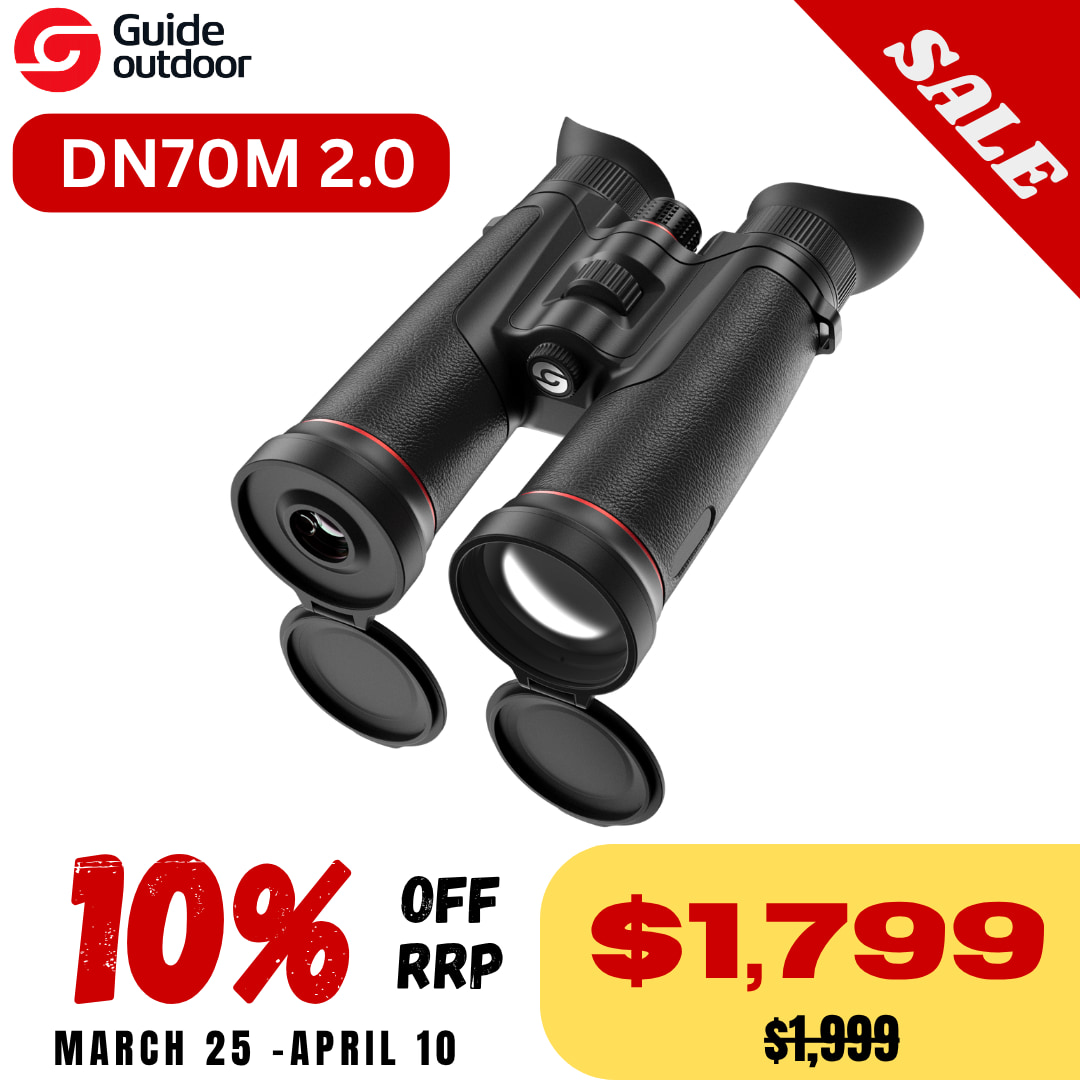 Guide DN70M 2.0 - Multispectral Digital Binocular | Easter Sale