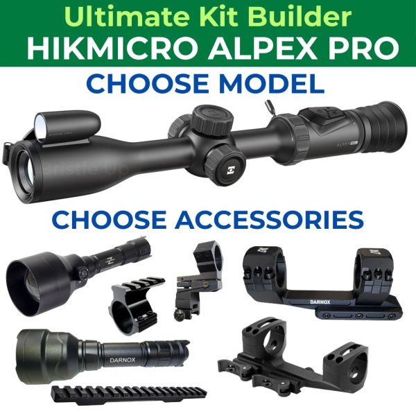 Ultimate Kit Builder - Hikmicro Alpex Pro A50P - A50PL - Day and Night Vision Scope