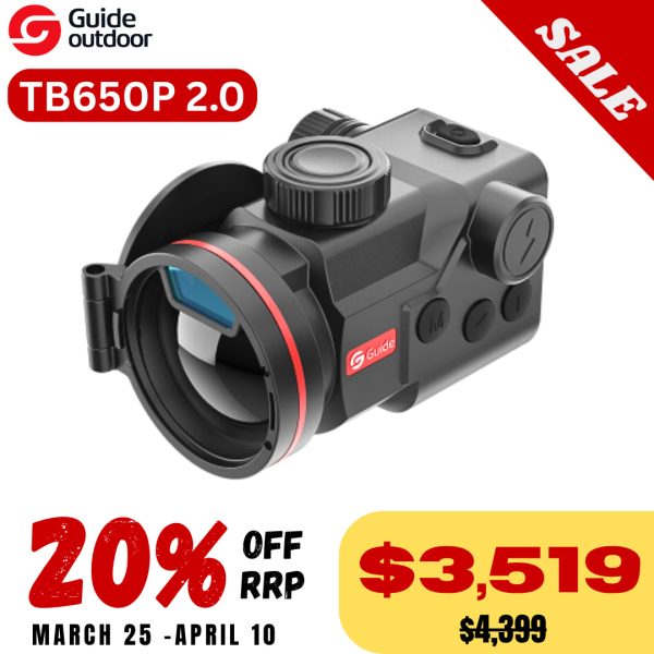 Guide TB650P LRF 2.0 - Thermal Clip-on | Easter Sale