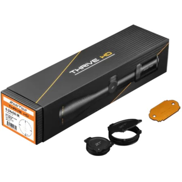 Alternative view of ZeroTech Thrive HD 6-24x50mm FFP LR Hunter Illuminated