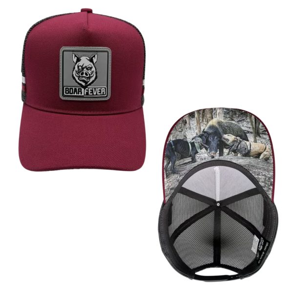 Boar Fever Maroons Cap #015