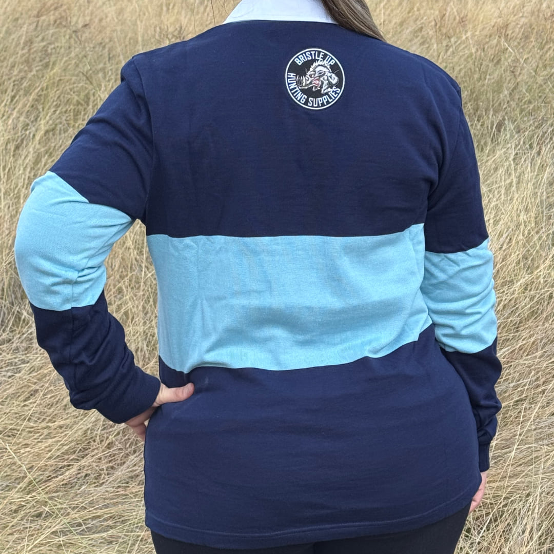 Bristle Up Jersey - Navy Blue and Light Blue - Image 5