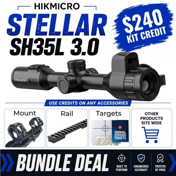 Hikmicro Stellar SH35L 3.0 | BUNDLE DEAL | Thermal Scope