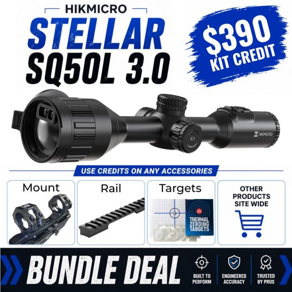 Hikmicro Stellar SQ50L 3.0 | BUNDLE DEAL | Thermal Scope