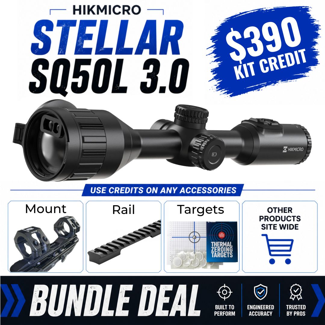 Hikmicro Stellar SQ50L 3.0 | BUNDLE DEAL | Thermal Scope