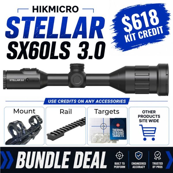 Hikmicro Stellar SX60LS 3.0 | BUNDLE DEAL | Thermal Scope