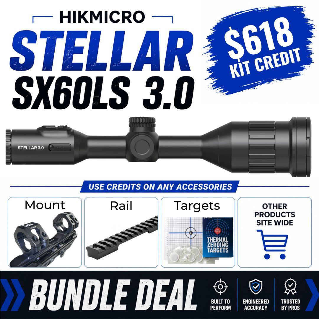 Hikmicro Stellar SX60LS 3.0 | BUNDLE DEAL | Thermal Scope