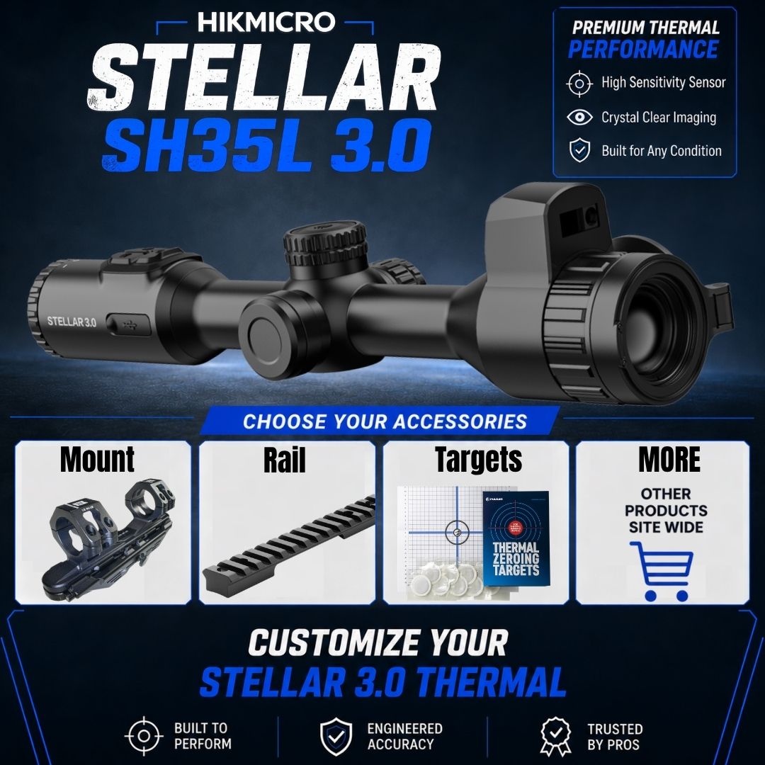 Hikmicro Stellar SH35L 3.0 + Lynx LH25 3.0 | KIT BUILDER | Thermal Scope