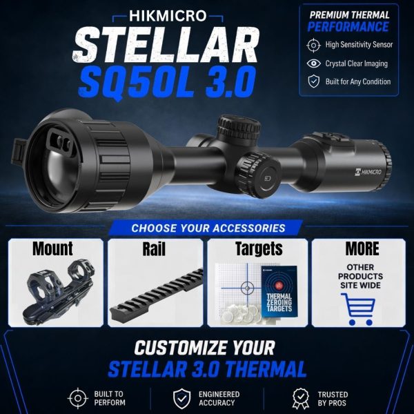 Hikmicro Stellar SQ50L 3.0 | KIT BUILDER | Thermal Scope