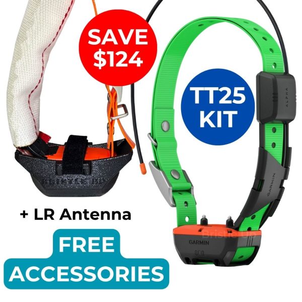 GARMIN TT25 Collar with Accessories Free (2026)