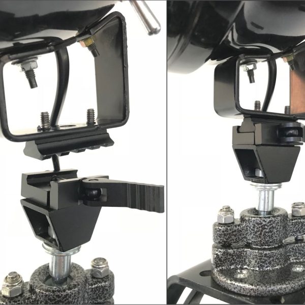 Alternative view of SmartRest Pic Rail for Spotlights and Thermals
