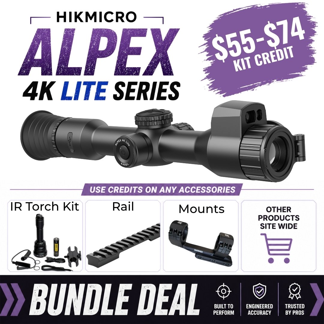 Hikmicro Alpex 4K Lite A40EL - A40E | BUNDLE DEAL