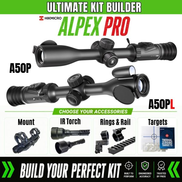 Ultimate Kit Builder - Hikmicro Alpex Pro A50P - A50PL | ULTIMATE KIT BUILDER
