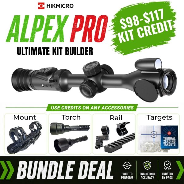 Ultimate Kit Builder - Hikmicro Alpex Pro A50P - A50PL | BUNDLE DEAL