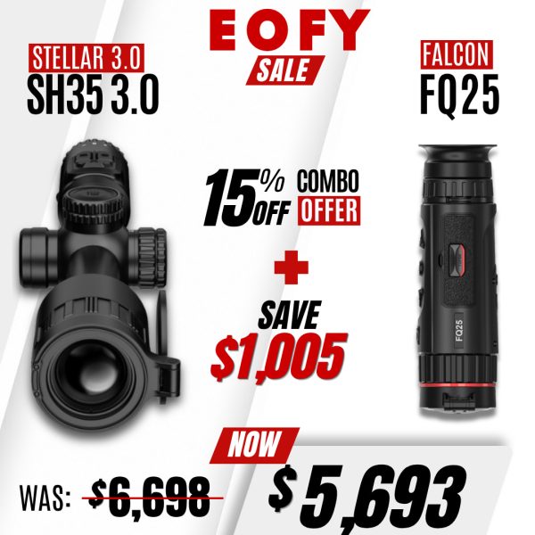 Hikmicro Stellar SH35 3.0 + Falcon FQ25 COMBO DEAL | EOFY SALE