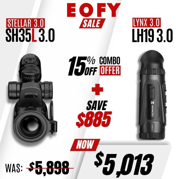 Hikmicro Stellar SH35L 3.0 + Lynx LH19 3.0  COMBO DEAL | EOFY SALE