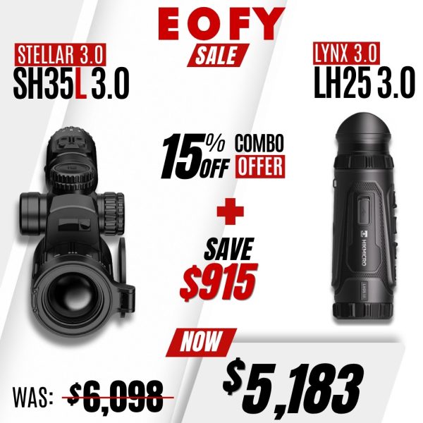 Hikmicro Stellar SH35L 3.0 + Lynx LH25 3.0  COMBO DEAL | EOFY SALE