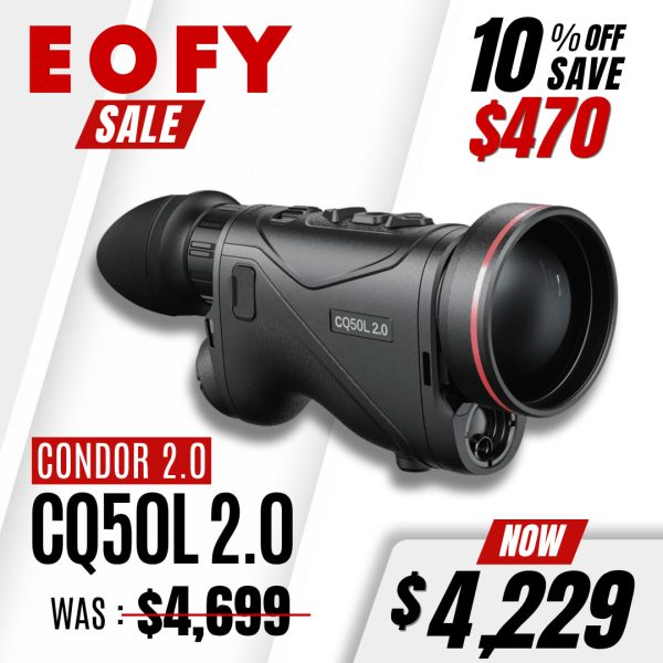 Hikmicro Condor CQ50L 2.0 5GHz - Thermal Monocular | EOFY SALE