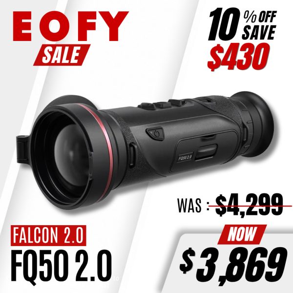 Hikmicro Falcon FQ50 2.0 - 15mk - 5ghz - Thermal Monocular | EOFY SALE