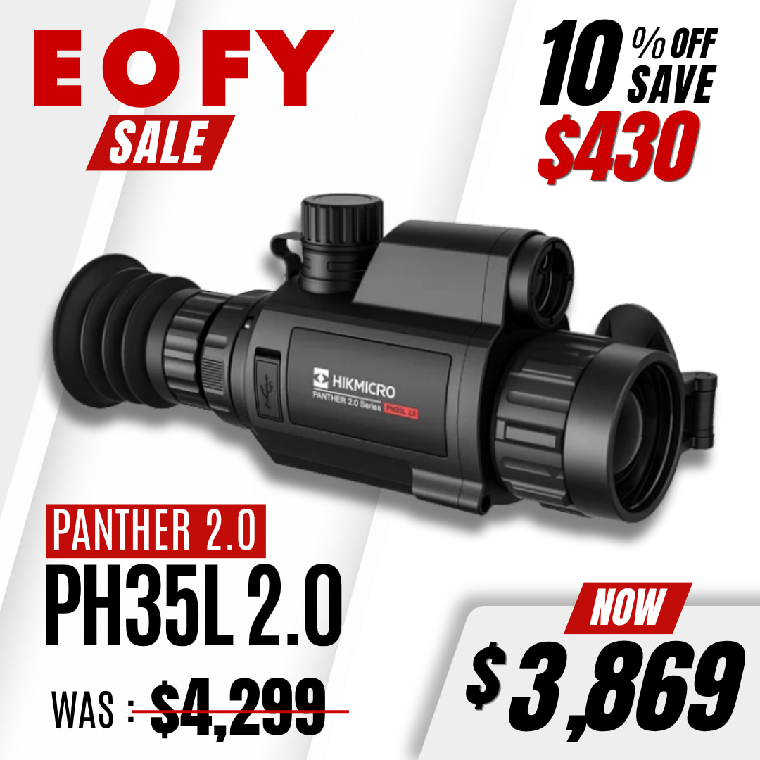Hikmicro Panther 2.0 PH35L 20mkv - with LRF | EOFY SALE