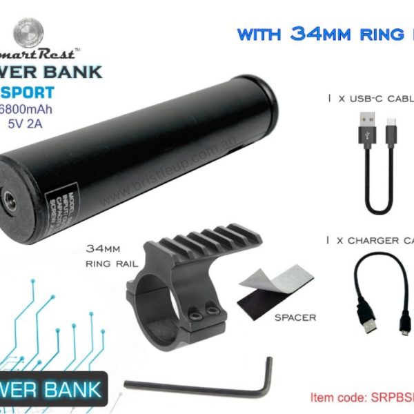Power Bank Sport with Ring Rail